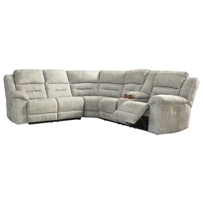 Signature Design by Ashley Family Den 51802S4 3 pc Power Reclining Sectional