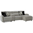 Signature Design by Ashley Colleyville 54405S3 4 pc Power Reclining Sectional with Chaise