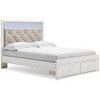 Signature Design by Ashley Altyra B2640B17 Queen Upholstered Storage Bed