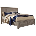 Signature Design by Ashley Lettner B733B31 Queen Panel Storage Bed