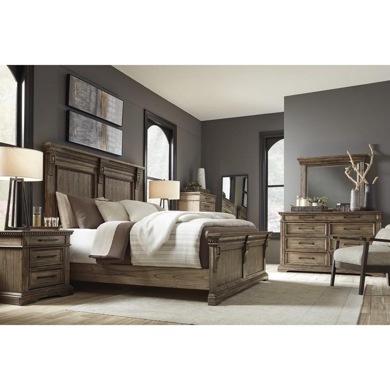 Large Picture of Signature Design by Ashley Markenburg B770B4 King Panel Bed