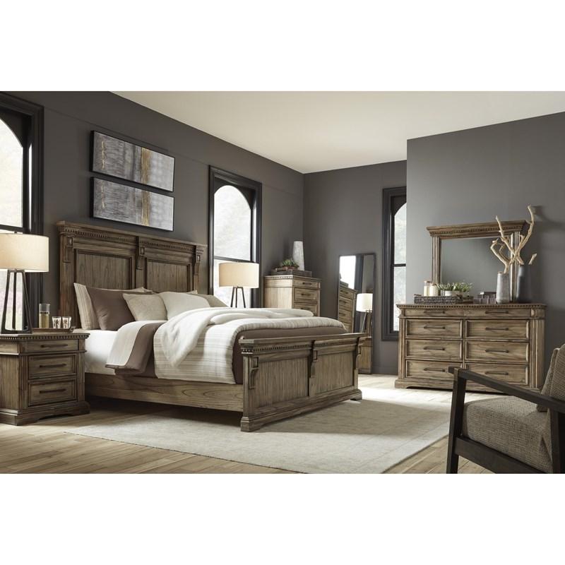 Large Picture of Signature Design by Ashley Markenburg B770B4 King Panel Bed