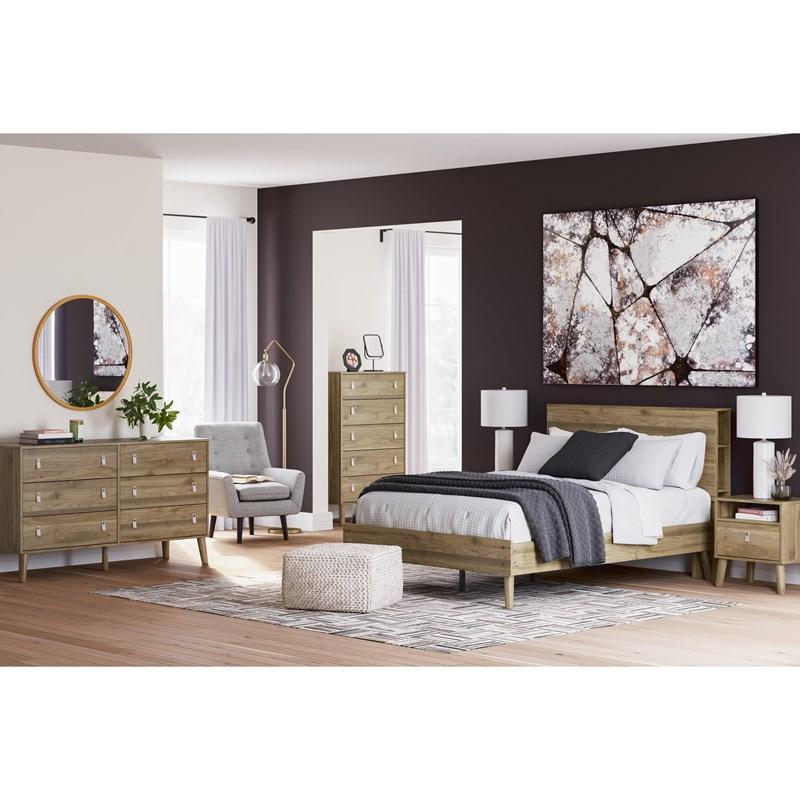 Large Picture of Signature Design by Ashley Aprilyn EB1187B5 Full Bookcase Bed