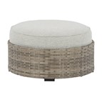 Signature Design by Ashley Calworth P458-814 Ottoman with Cushion