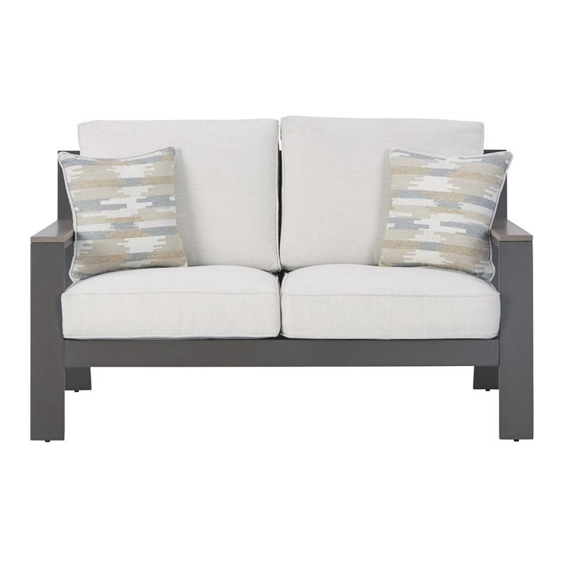 Large Picture of Signature Design by Ashley Tropicava P514-835 Loveseat with Cushion