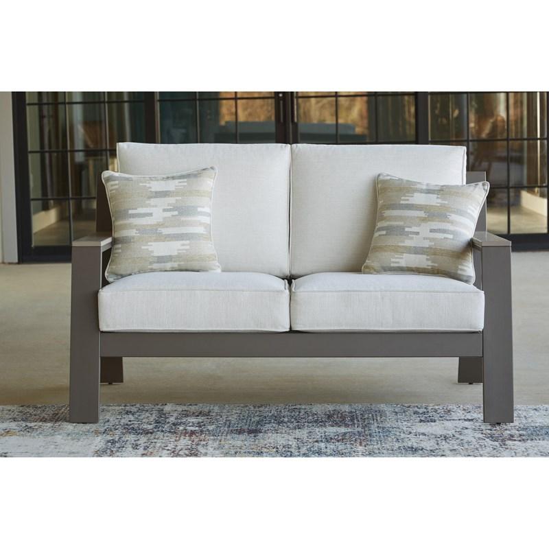 Large Picture of Signature Design by Ashley Tropicava P514-835 Loveseat with Cushion