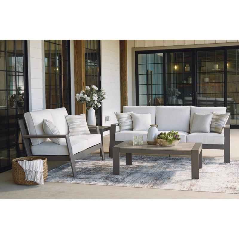Large Picture of Signature Design by Ashley Tropicava P514-835 Loveseat with Cushion
