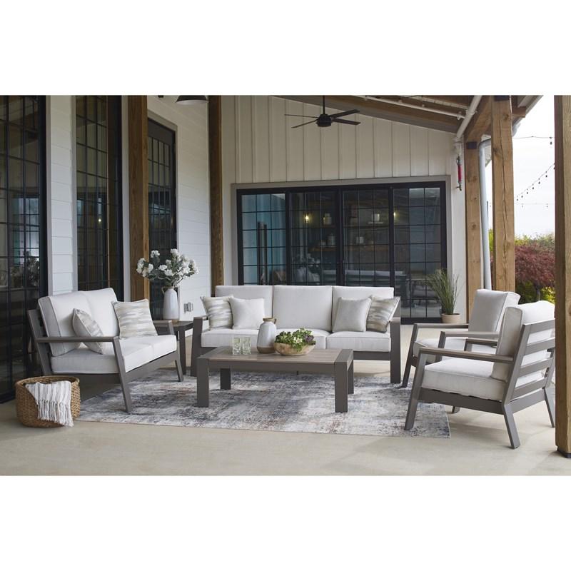 Large Picture of Signature Design by Ashley Tropicava P514-835 Loveseat with Cushion