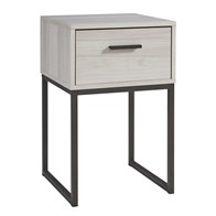 Signature Design by Ashley Socalle EB1864-291 One Drawer Night Stand (Nightstands - 1 Drawer)