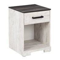 Signature Design by Ashley Shawburn EB4121-291 One Drawer Night Stand (Nightstands - 1 Drawer)