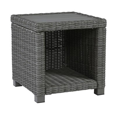 Signature Design by Ashley Elite Park P518-702 Square End Table