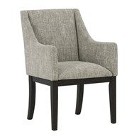 Signature Design by Ashley Burkhaus D984-01A Dining Upholstered Arm Chair (Dining Seating - Chairs)
