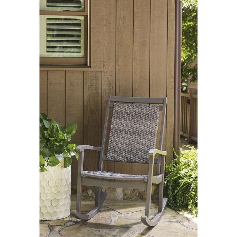 Large Picture of Signature Design by Ashley Emani P168-828 Rocking Chair