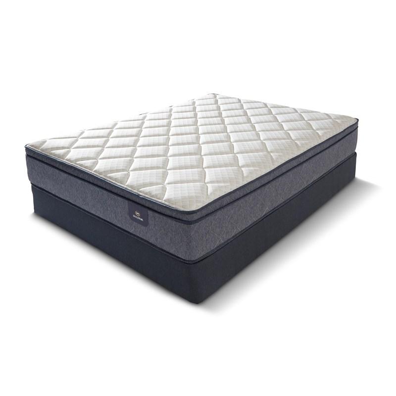 Serta Daytona Firm Eurotop Mattress Set (Twin)