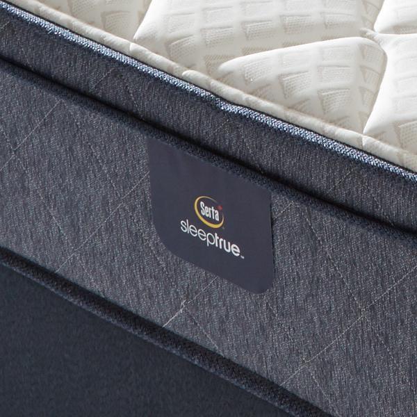 Large Picture of Serta Daytona Firm Eurotop Mattress Set (Twin)