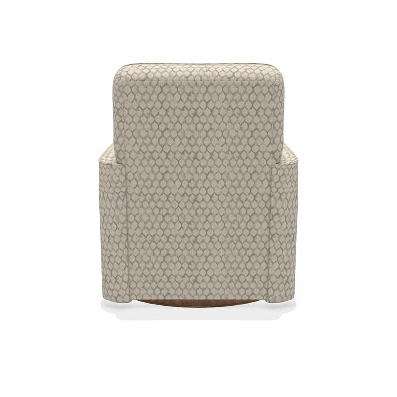 Large Picture of La-Z-Boy Midtown Premier Swivel Occasional Chair - Mist