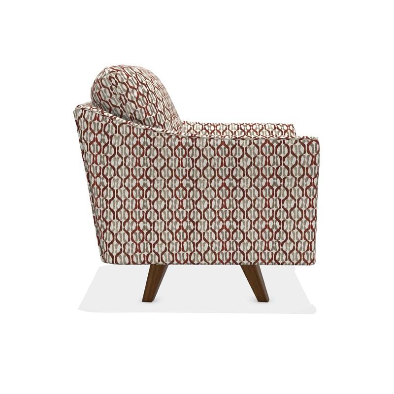 Large Picture of La-Z-Boy Reegan High Leg Swivel Chair - Currant