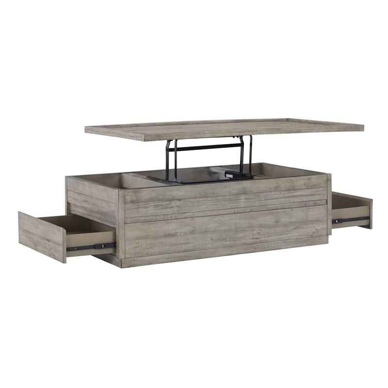 Large Picture of Signature Design by Ashley Naydell T996-9 Lift Top Cocktail Table