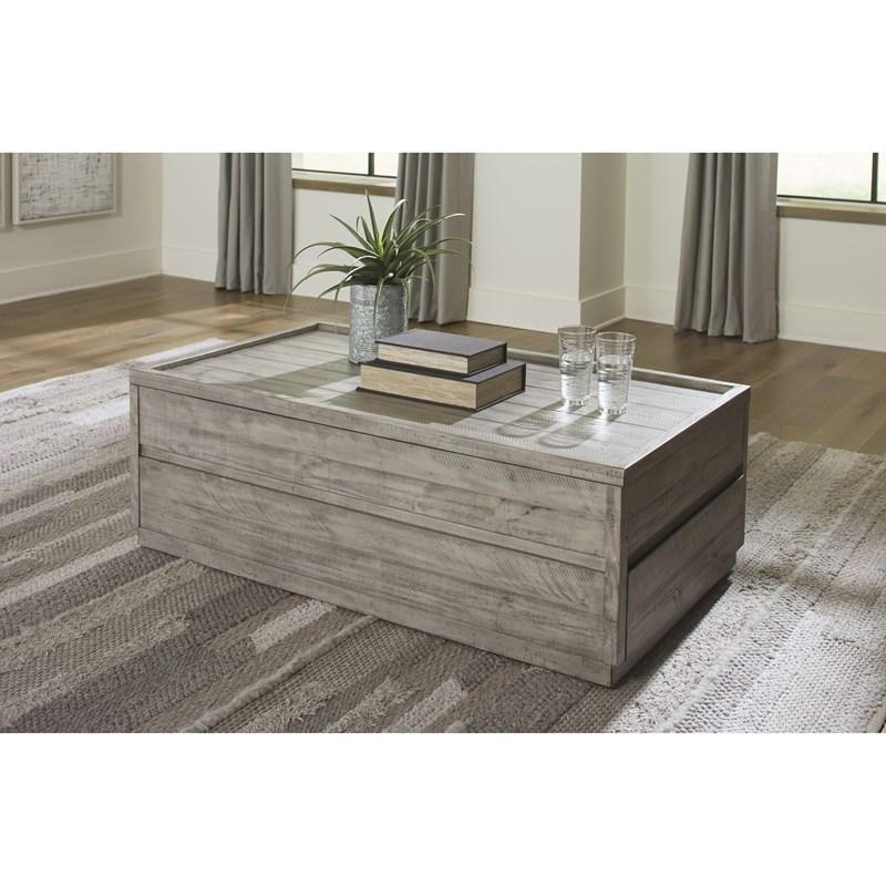 Large Picture of Signature Design by Ashley Naydell T996-9 Lift Top Cocktail Table