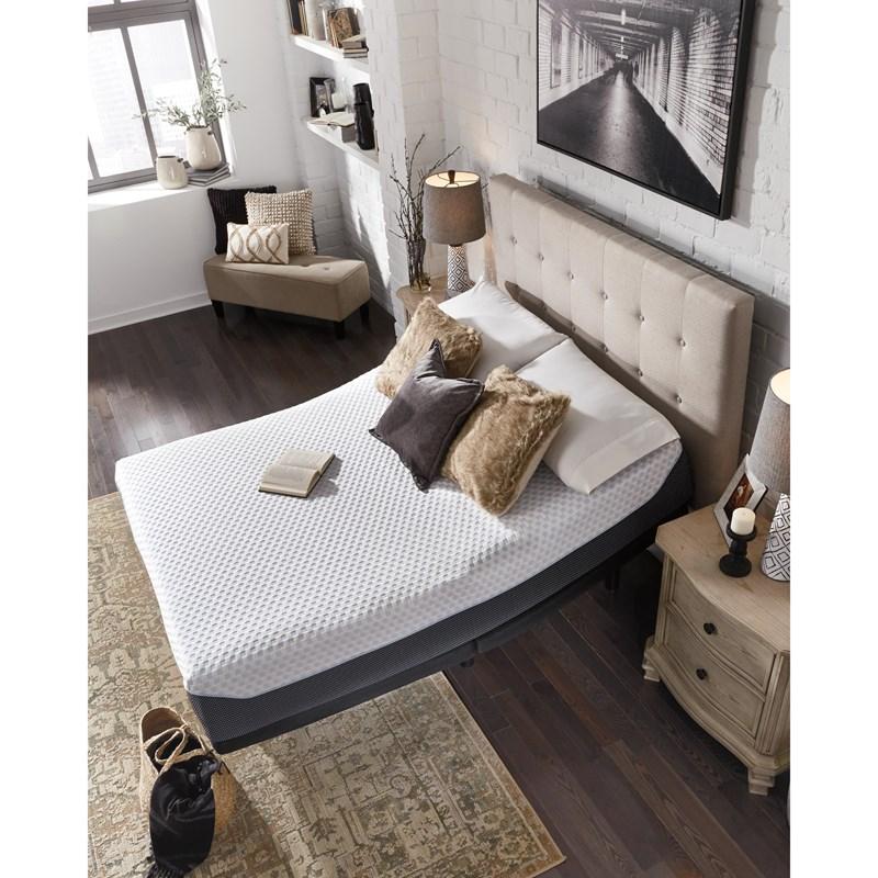 Large Picture of Sierra Sleep 12 Inch Chime Elite M674M6 King Adjustable Base with Mattress