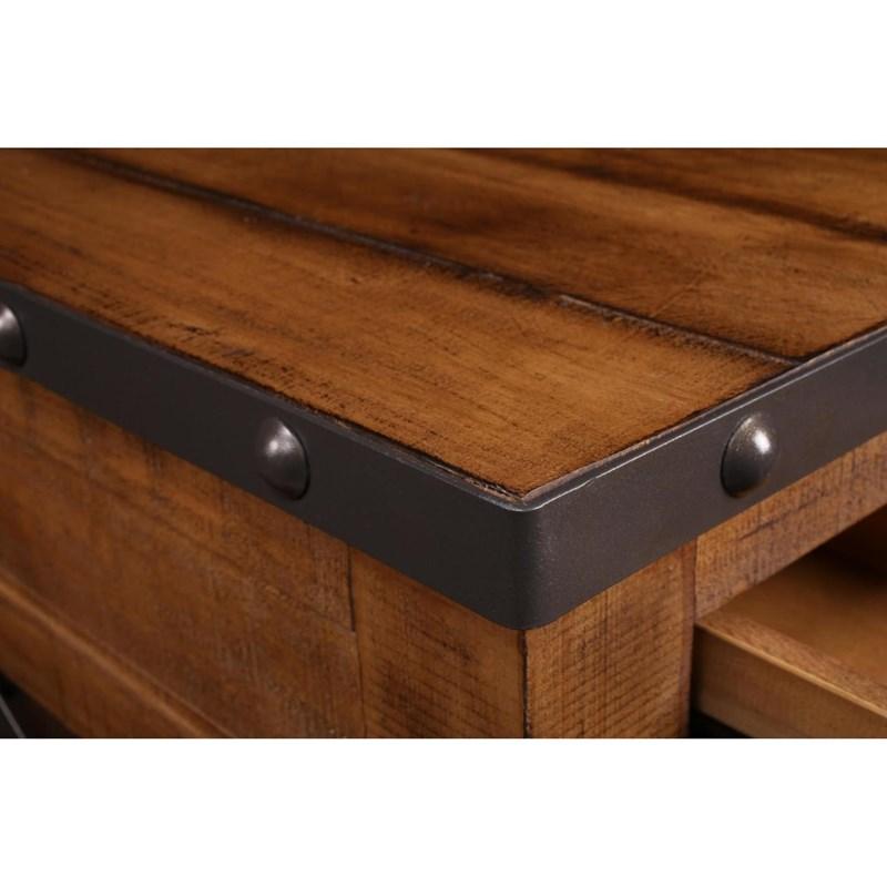 Large Picture of Horizon Home Furniture Urban Rustic H1365-150 Side Table