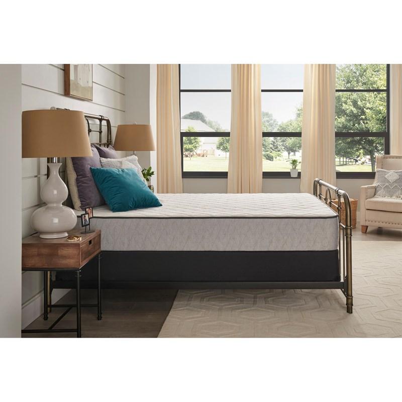 Large Picture of Sealy Elmcroft Firm Tight Top Mattress Set (Full)