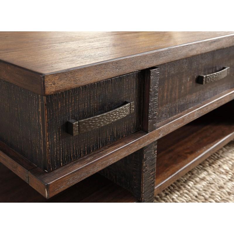 Large Picture of Signature Design by Ashley Stanah T892T2 Coffee Table and 2 End Tables