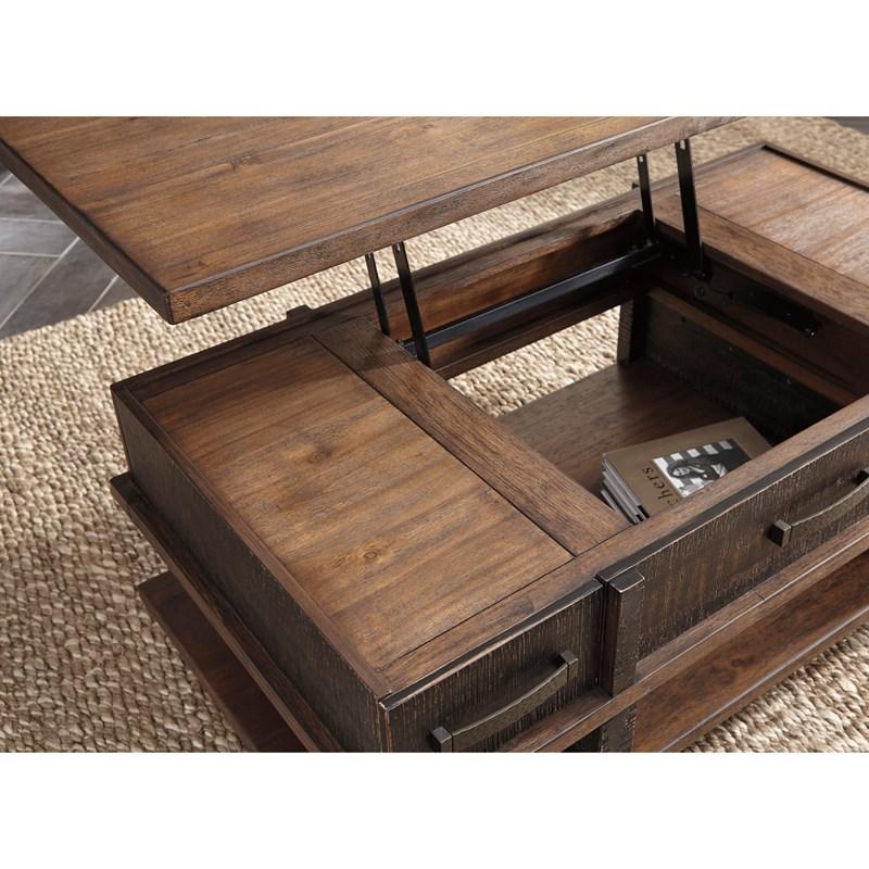 Large Picture of Signature Design by Ashley Stanah T892T2 Coffee Table and 2 End Tables