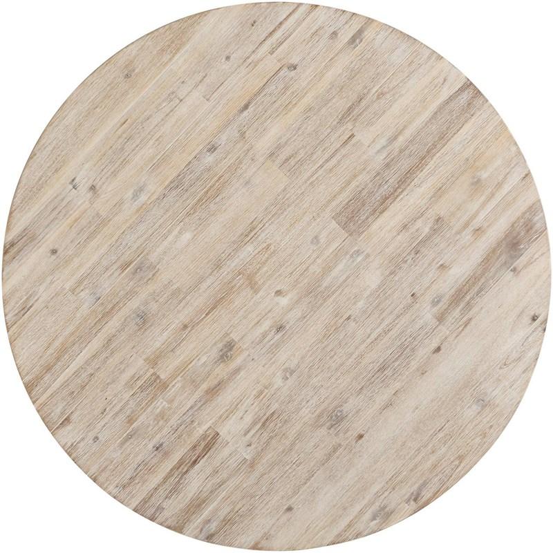 Large Picture of Elements International Callista Round Standard Height Dining Table