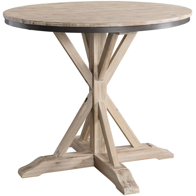 Elements International Callista Round Counter Height Dining Table