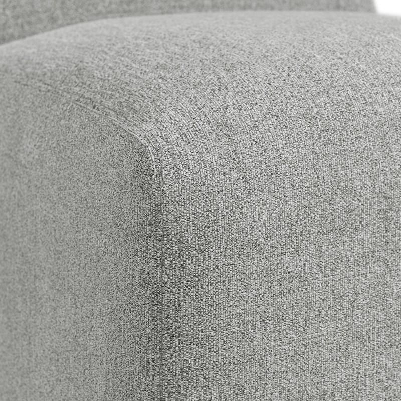 Large Picture of Elements International Nero Upholstered Side Chair Set