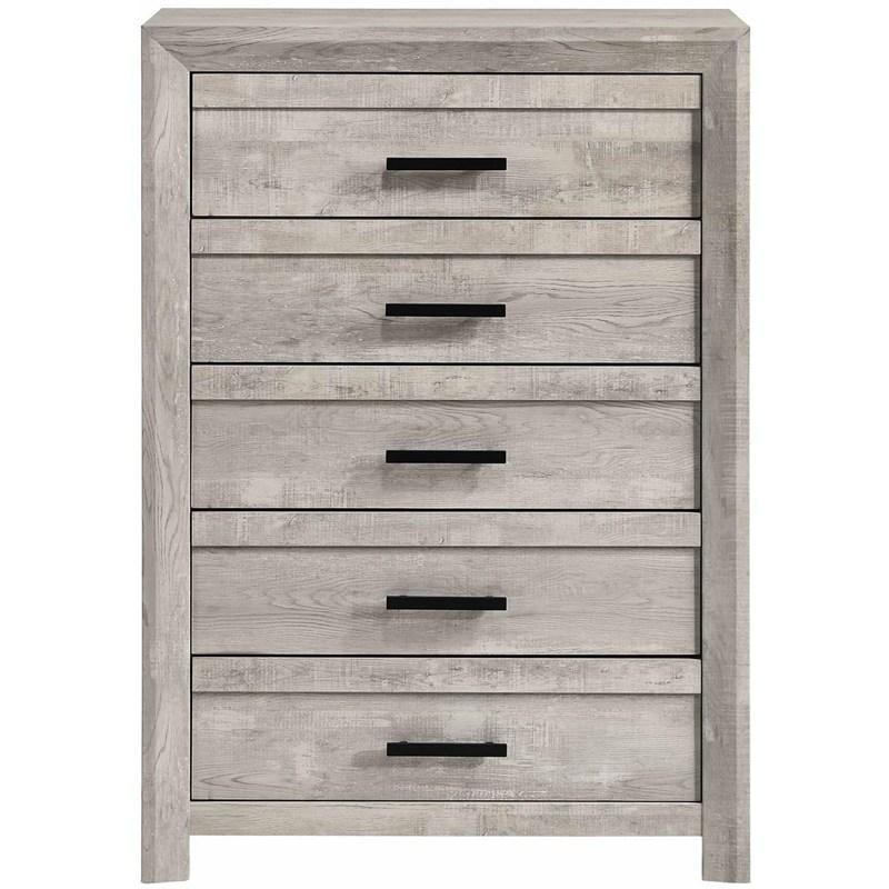 Large Picture of Elements International Ellen EL700CH Chest - White