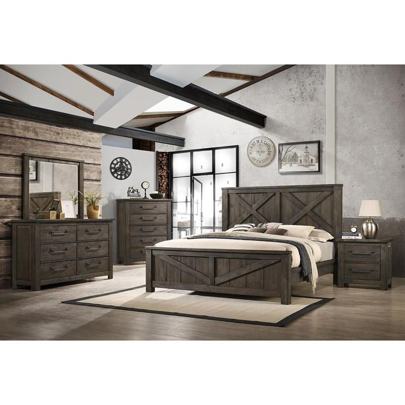 Large Picture of Elements International Maverick Dresser Grey