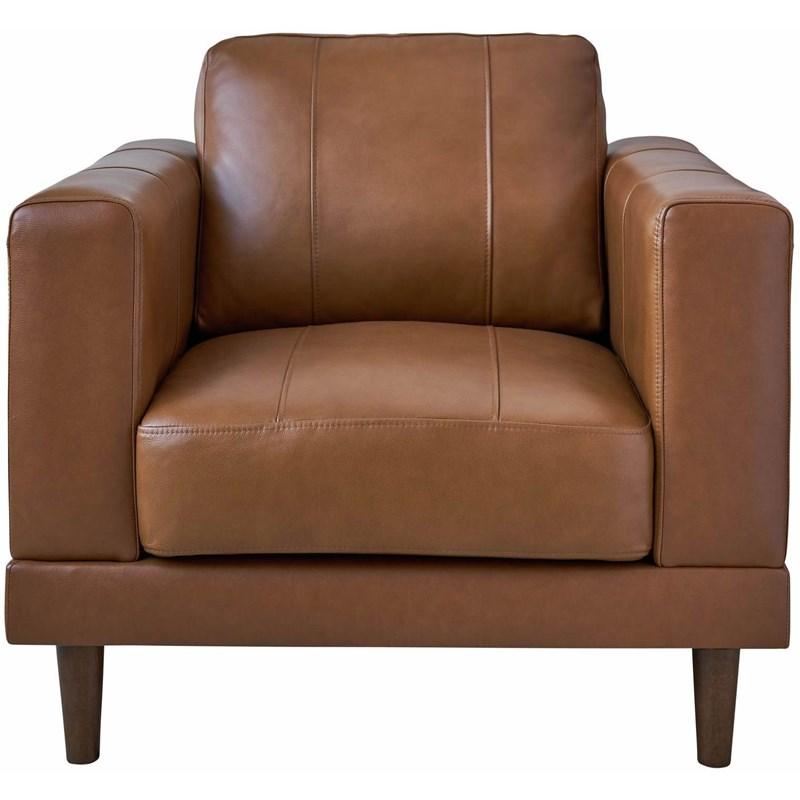 Large Picture of Elements International Hampton Chair in Fiero Fiero Tan