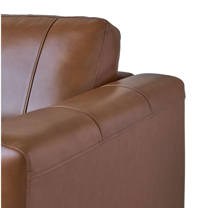 Large Picture of Elements International Hampton Chair in Fiero Fiero Tan