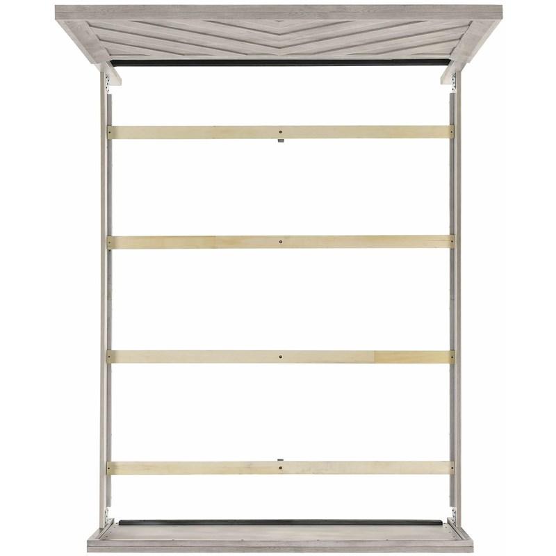 Large Picture of Elements International Ellen EL700QB Queen Bed - White