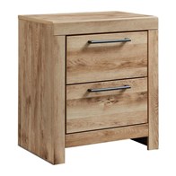Signature Design by Ashley Hyanna B1050-92 Two Drawer Night Stand (Nightstands - 2 Drawers)