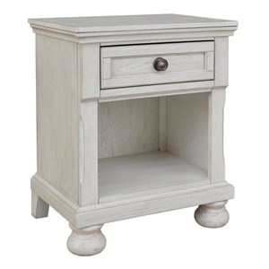 Signature Design by Ashley Robbinsdale B742-91 One Drawer Night Stand (Nightstands - 1 Drawer)
