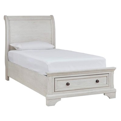 Signature Design by Ashley Robbinsdale B742B12 Twin Sleigh Storage Bed