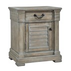 Signature Design by Ashley Moreshire B799-91 One Drawer Night Stand