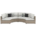Signature Design by Ashley Calworth P458P3 2 pc Outdoor Sectional