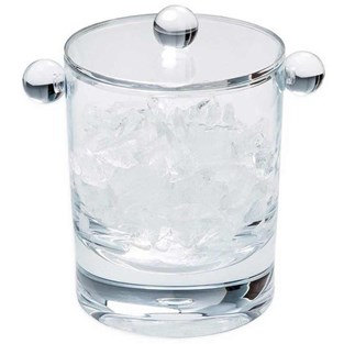 Caspari Acrylic 60 oz Ice Bucket & Lid (Bar Accessories - Ice Buckets)