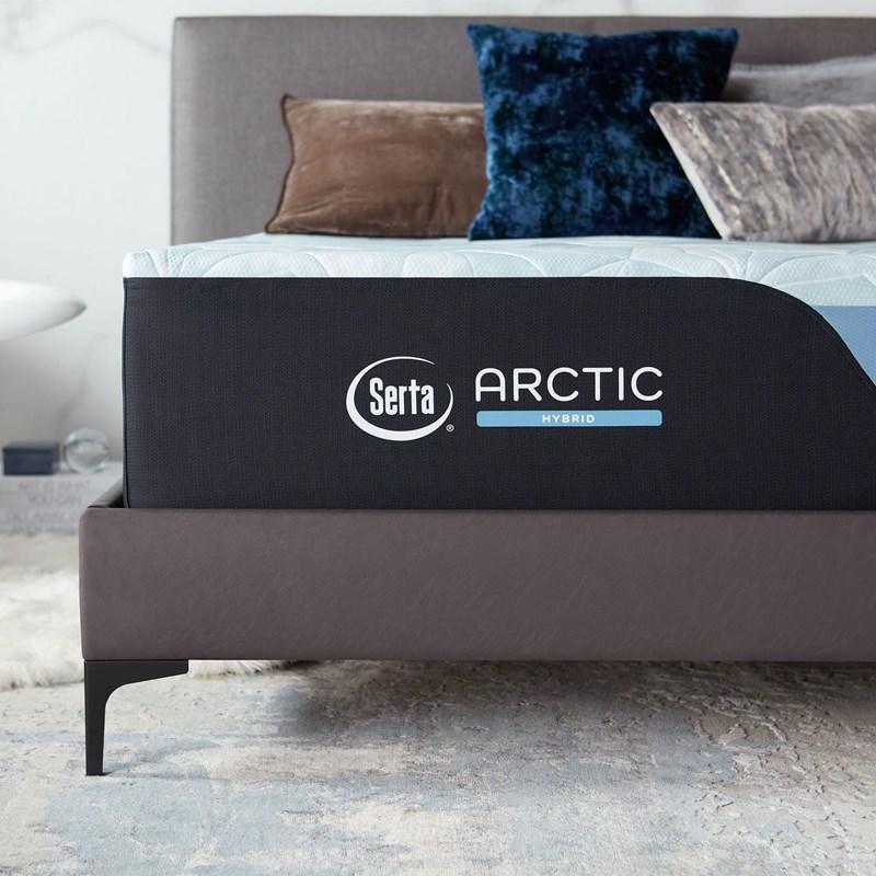 Large Picture of Serta Arctic Premier Plush Hybrid Mattress (Queen)