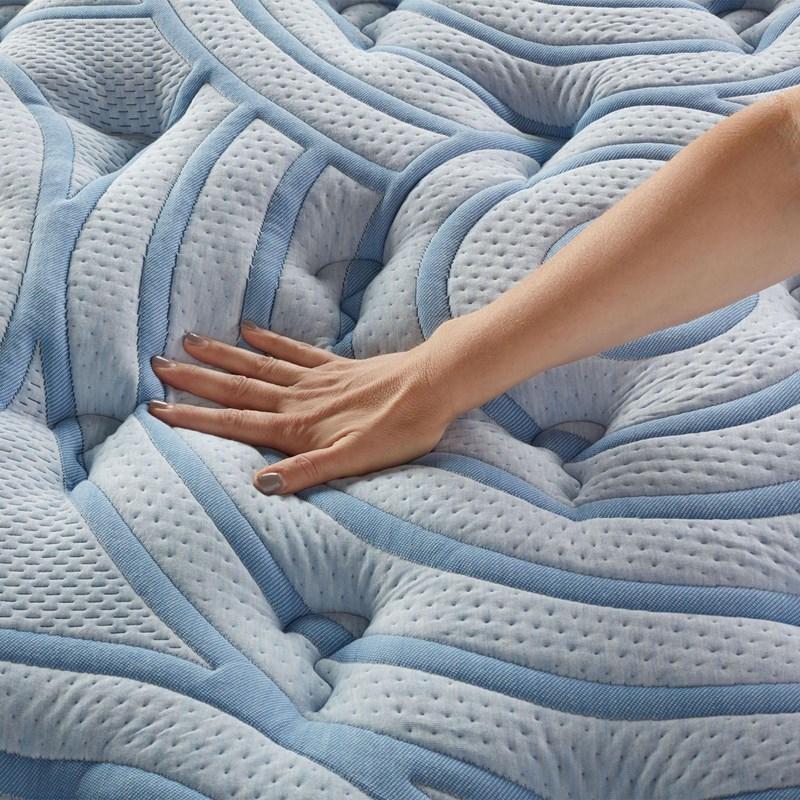 Large Picture of Serta Luminous Sleep Plush Pillow Top Mattress Set (Twin)