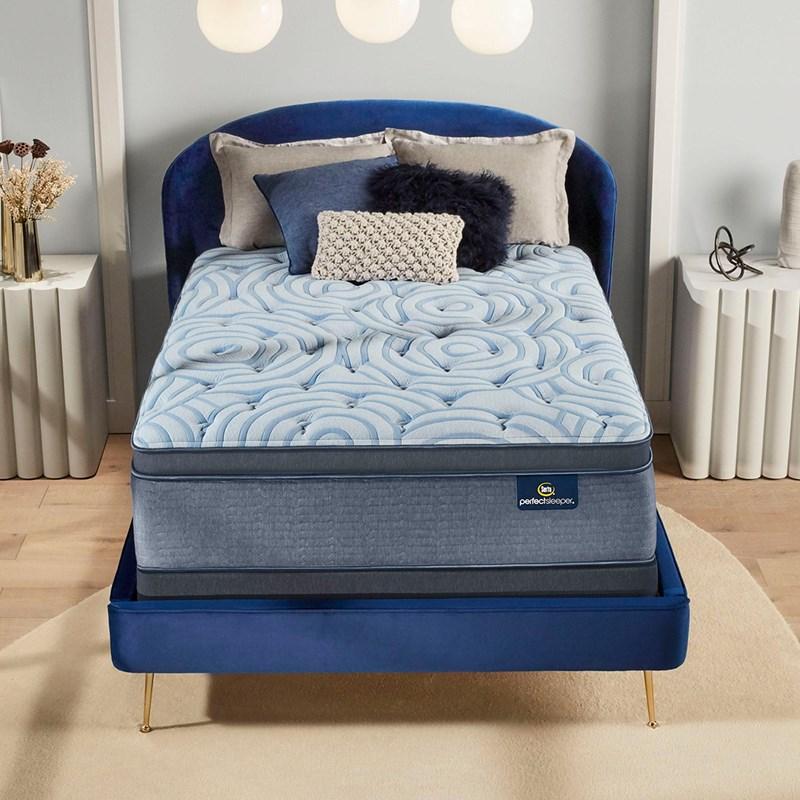 Large Picture of Serta Luminous Sleep Plush Pillow Top Mattress Set (Twin)