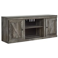 Signature Design by Ashley Wynnlow EW0440-268 Large TV Stand with Fireplace Option (TV Stands - Media Consoles and Credenzas)