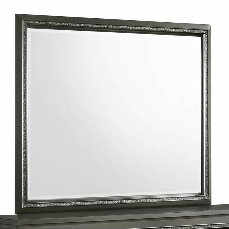 Large Picture of Elements International Moonstone MN600MR Dresser Mirror