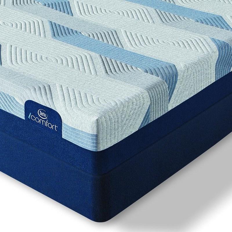 Large Picture of Serta Blue 300CT Plush Mattress (California King)