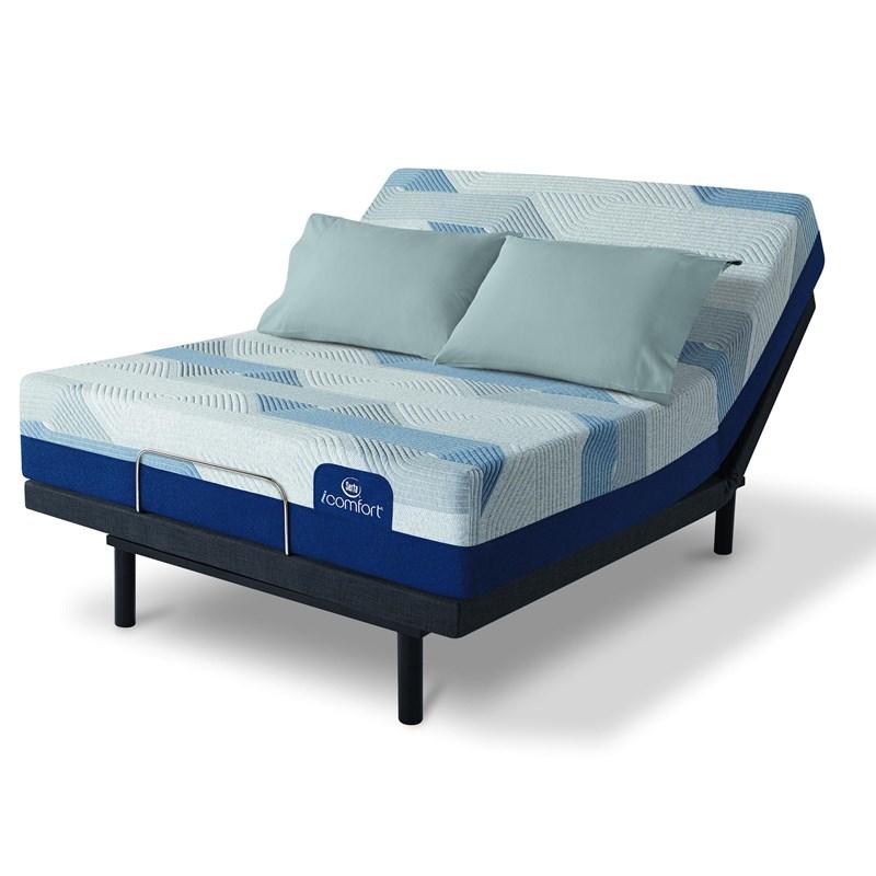 Large Picture of Serta Blue 300CT Plush Mattress (California King)