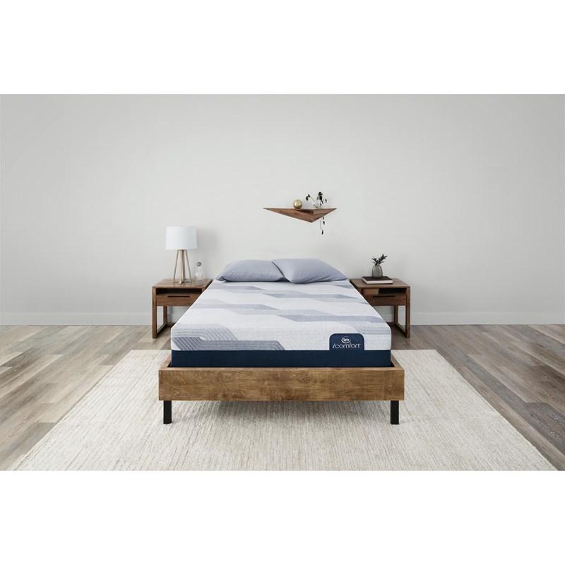 Large Picture of Serta Blue 300CT Plush Mattress (California King)